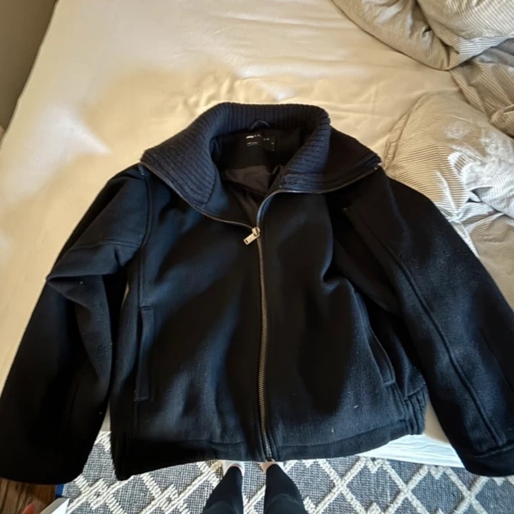 ASOS Maternity Black Utility Jacket
